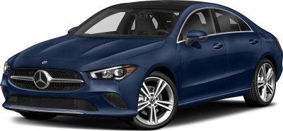 Front view with sharp headlights and stylish alloy wheels