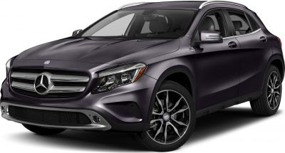 Front side view of a compact SUV with grille and alloy wheels