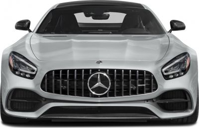 Front close-up showing Panamericana grille and LED headlamps