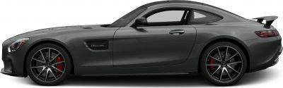 Side profile with V8 biturbo badge and rear spoiler