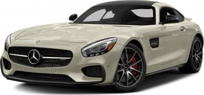 Front angle view with grille, headlights, V8 biturbo badge, and alloy wheels