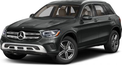 Front and side view of luxury SUV with updated grill and headlights