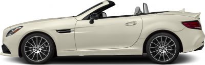 Convertible side profile with sporty wheels and rear spoiler