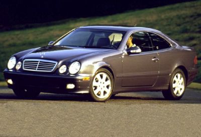 1999 Mercedes-Benz CLK (C208, facelift 1999) 3/4 front-left view