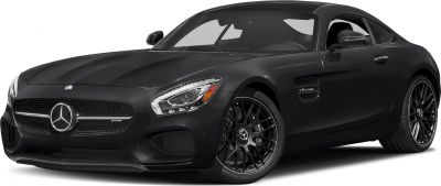 Front view with LED headlights and sporty wheel design