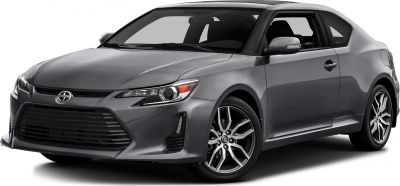 Sporty front grille and sleek alloy wheels on a 2-door coupe