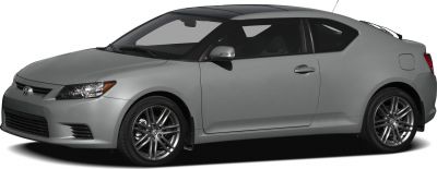 Compact 2-door coupe with alloy wheels and tinted windows