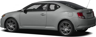 Compact 2-door coupe with alloy wheels and rear spoiler