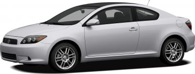 Two-door coupe with alloy wheels and sleek streamlined design