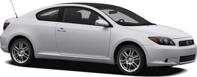 Compact two-door coupe with alloy wheels and sunroof