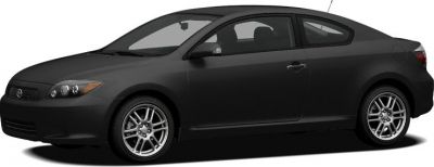 Sleek coupe with side profile and alloy wheels
