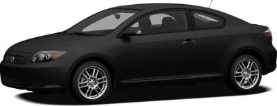 2008 Scion tC I (facelift 2007) 3/4 front-left view