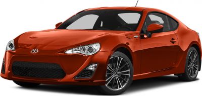 Sporty front three-quarter view with sharp headlights and distinctive grille