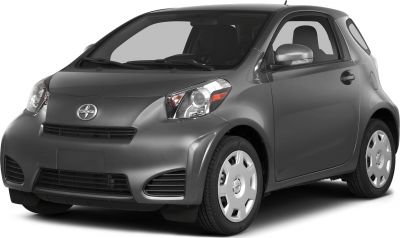 Compact car with distinctive front grille and modern headlights