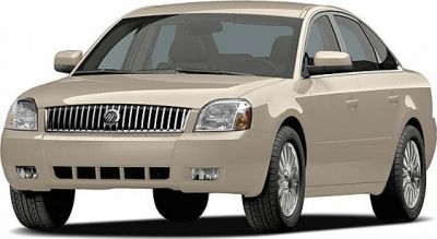 Front view with vertical grille bars and trapezoidal headlights