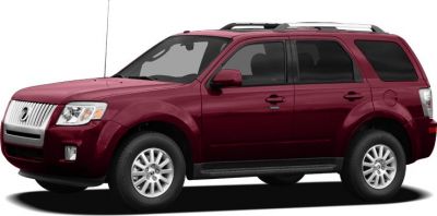 Side profile of red SUV with roof rails and alloy wheels
