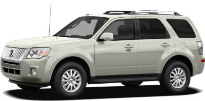 Side profile of mid-size SUV with SUV body and roof rails