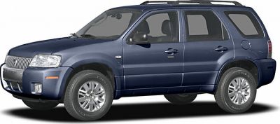 Side profile of an SUV with roof rails and alloy wheels