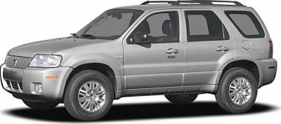 Silver SUV side profile showing door, windows, wheels, and roof rails