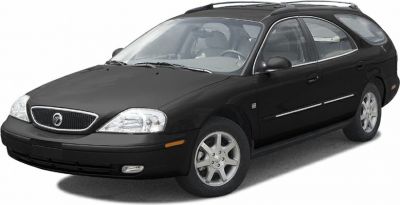 Black station wagon with alloy wheels and roof rails