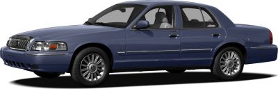 1992 Mercury Grand Marquis II 3/4 front-left view