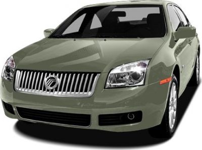 Front view with vertical grille and rectangular headlights