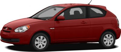 Red 3-door compact hatchback with silver alloy wheels