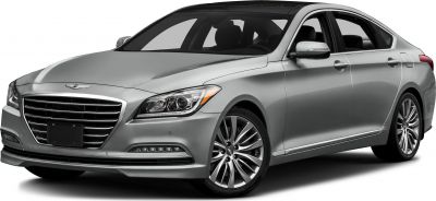 2015 Hyundai Genesis II 3/4 front-left view
