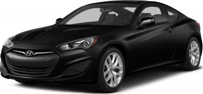 2012 Hyundai Genesis Coupe (facelift 2012) 3/4 front-left view