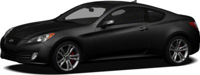 2009 Hyundai Genesis Coupe 3/4 front-left view