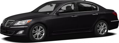 2009 Hyundai Genesis 3/4 front-left view