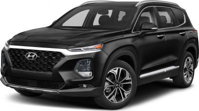 Black SUV front grille, headlights, alloy wheels, side-angle view