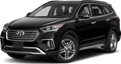 2016 Hyundai Grand Santa Fe (NC, facelift 2016) 3/4 front-left view