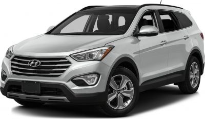 2014 Hyundai Grand Santa Fe (NC) 3/4 front-left view