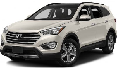 Modern SUV front quarter with distinctive headlight and grille, alloy wheels