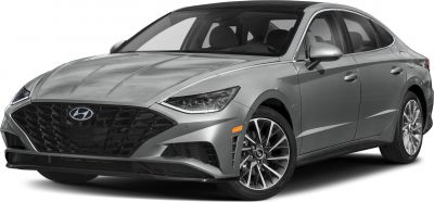 2020 Hyundai Sonata VIII (DN8) 3/4 front-left view