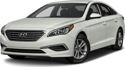 Front grille, headlights, and side profile of a sedan