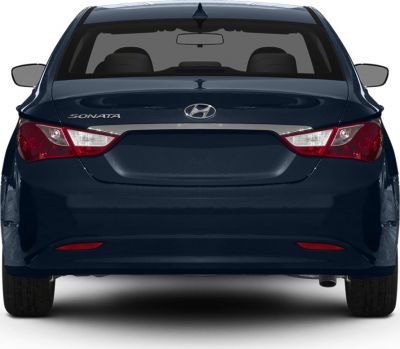 Rear view with sleek tail lights and rear styling