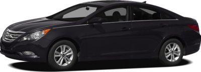 2010 Hyundai Sonata VI (YF) 3/4 front-left view