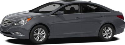 Gray sedan with panoramic sunroof and alloy wheels in side profile