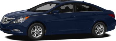 Side view of sleek modern mid-size sedan with alloy wheels.