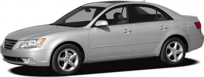 2008 Hyundai Sonata V (NF, facelift 2008) 3/4 front-left view
