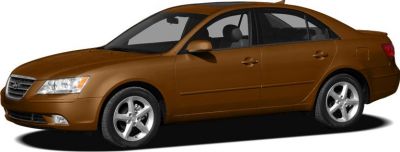 Side profile of a mid-size sedan with alloy wheels and a sleek design