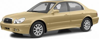 Side profile of a mid-size sedan with alloy wheels and four doors