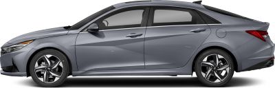 Side profile with alloy wheels and sleek door design