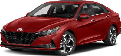 2021 Hyundai Elantra VII (CN7) 3/4 front-left view