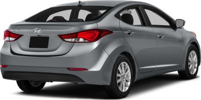 Rear view of sedan with LED taillights and aerodynamic body.