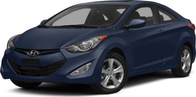 2013 Hyundai Elantra V Coupe 3/4 front-left view