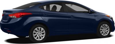 Side profile of 2011 sedan with sleek lines and distinctive rear tail lights