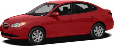 2008 Hyundai Elantra XD 3/4 front-left view